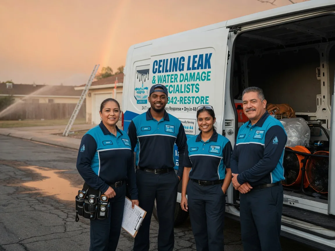 Ceiling Leak Cleanup company in Harris, NC