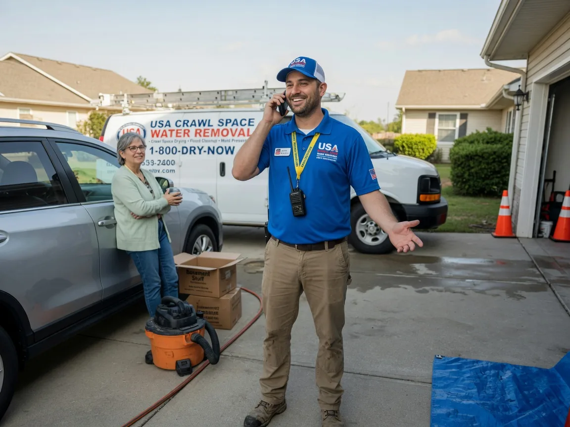 Crawl Space Water Removal Harris, NC FAQs